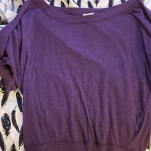 Womans small purple shirt